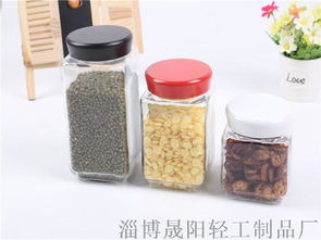 匠心制造，遠(yuǎn)銷海外——淄博晟陽輕工制品廠方瓶圓口玻璃儲(chǔ)存罐三件套